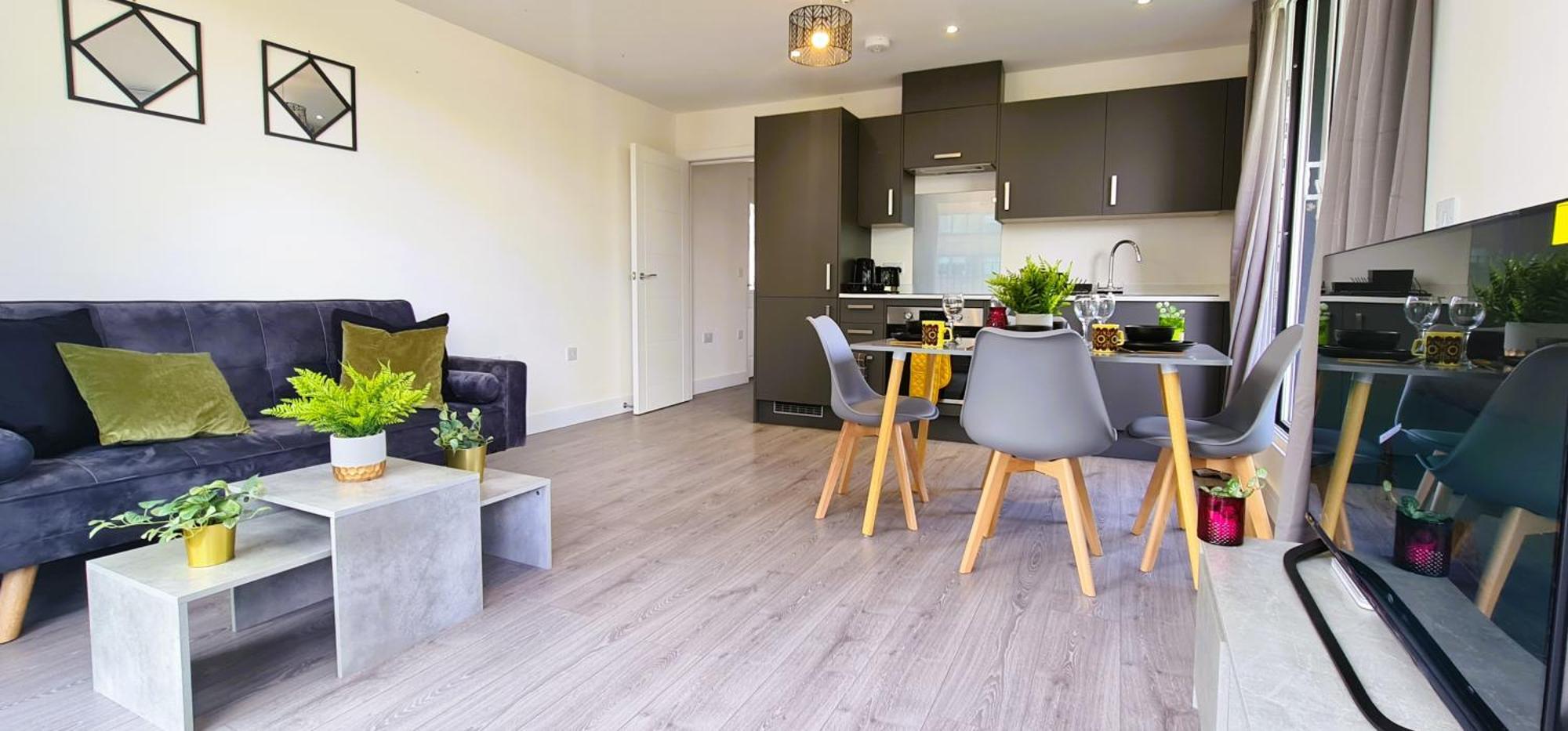 Green Stay Modern Apartment Hemel Hempstead Buitenkant foto